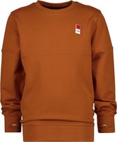 Vingino Sweater Jongens Katoen Bruin Maat 164