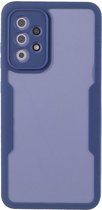 Samsung Galaxy A52 / A52S Hoesje Full Protect 360° Hybride Cover Blauw