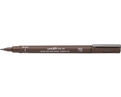 Uni-ball Uni Pin Brush Pen Sepia