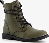 Blue Box meisjes veterboots - Groen - Maat 27