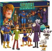 speelfiguren Scooby-Doo jongens 13 cm 6-delig