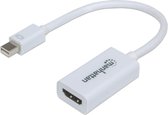 Manhattan Mini-DisplayPort auf HDMI Adapter stekker/verloop stekker