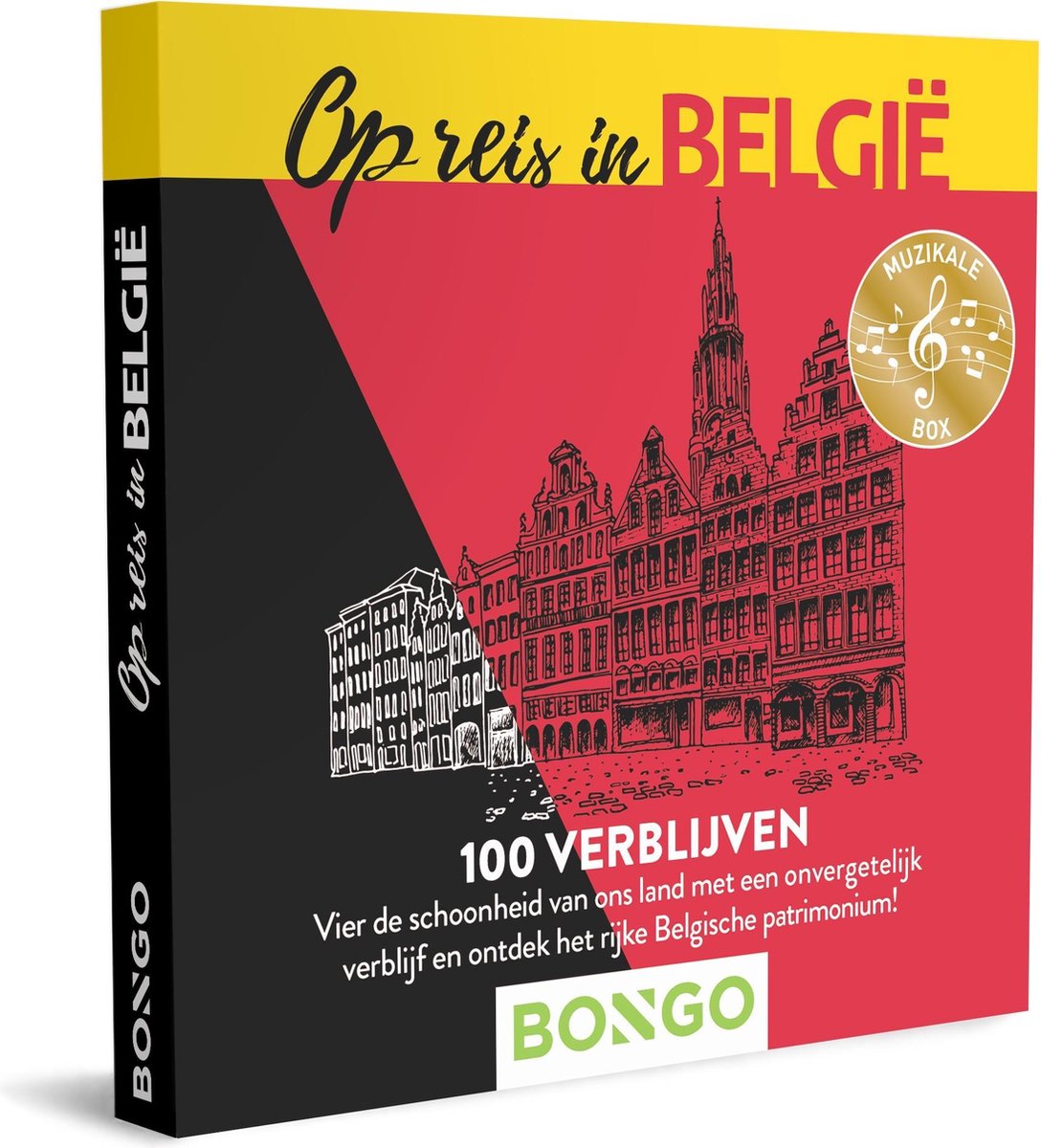 Nauwgezet Opiaat Barmhartig Bongo Bon - Op reis in België Cadeaubon - Cadeaukaart cadeau voor man of  vrouw | 100... | bol.com