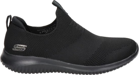 Skechers Ultra Flex First Take Dames Instappers - Black - Maat 41 | bol.com