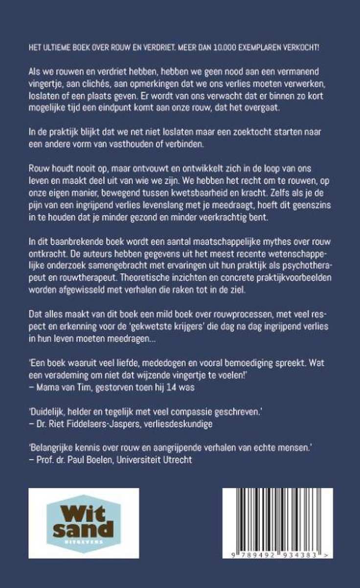 Ze zeggen dat het overgaat - back cover