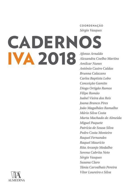 Cadernos IVA 2018 - cover