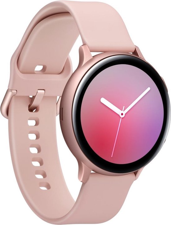 Samsung Galaxy Watch Active2 Aluminium Smartwatch 44 mm 4G LTE Pink Gold bol
