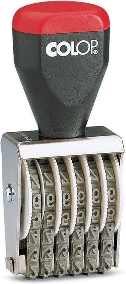 Colop 07006 | Cijferbandstempel bestellen | Stempel met draaibare cijfers | Bestel nu!