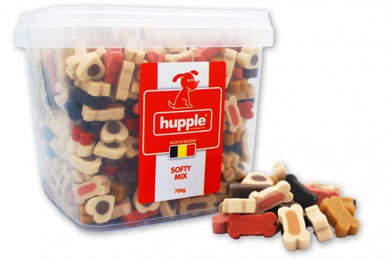 Hupple - Hond - Snoepje - Softy - Mix - 700 gram