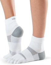 ToeSox Sport Minnie enkelsok - Wit - 43-45