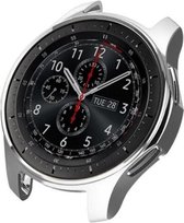 Samsung Galaxy Watch 46MM / Gear S3 Hoesje Flexibel TPU Bumper Zilver