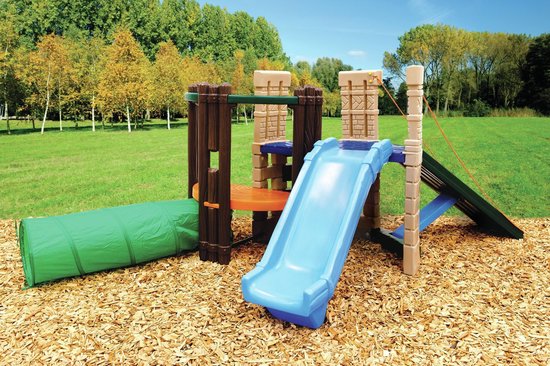 Little Tikes Klimrek met Glijbaan en Speeltunnel - Speeltoestel