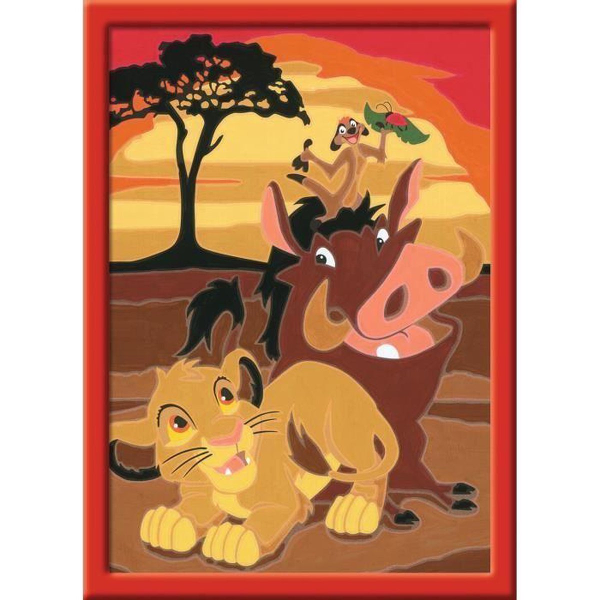 Ravensburger Peinture par numéro - Disney Lion King, Jeux