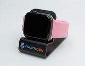 iWatchClub - Light Pink Siliconen Sportbandje - Geschikt voor Apple Watch Series 1/2/3/4/5/6/SE - 42/44MM - Small/Medium