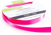 Vaessen Creative Satijn lint - 9mm - Pink