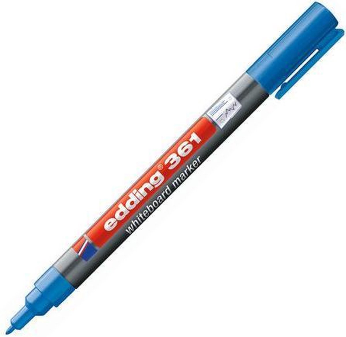 Viltstift edding 361 whiteboard rond 1mm blauw - 10 stuks - 10 stuks
