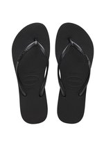 Havaianas Slim Flatform Dames Slippers - Zwart - Maat 35/36