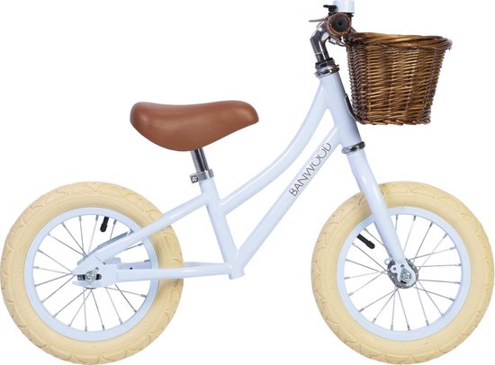 Loopfiets first go blauw - Banwood | bol.com