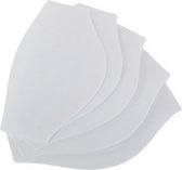 Mirage Uitneembare Filters Voor Mondkapjes Junior Wit 5 Stuks