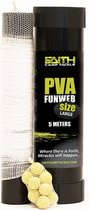 Faith PVA Funnel Web Boilie - Large - 5m - Wit