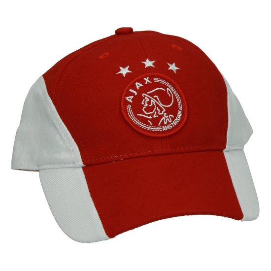 Ajax-casquette blanc-rouge-logo blanc senior | bol.com