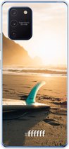 Samsung Galaxy Note 10 Lite Hoesje Transparant TPU Case - Sunset Surf #ffffff