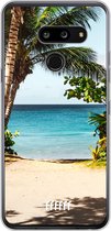 LG G8 ThinQ Hoesje Transparant TPU Case - Coconut View #ffffff