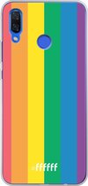 Huawei Nova 3 Hoesje Transparant TPU Case - #LGBT #ffffff