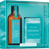Moroccanoil - Cleanse & Style Duo - Original (Moroccanoil Treatment Original 100 ml + Soap)