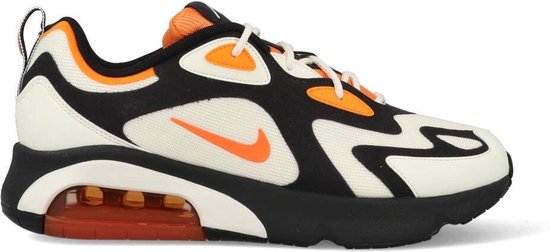 Nike Air Max 200 CI3865-004 Wit / Zwart / Oranje-40.5 | bol.com