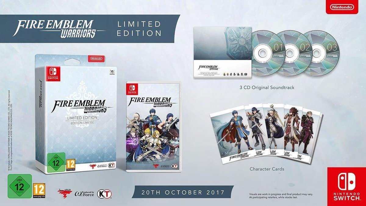Fire Emblem Warriors Limited Edition Nintendo Switch Games