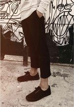 Urban Classics Capri broek -S- Cropped Terry Zwart