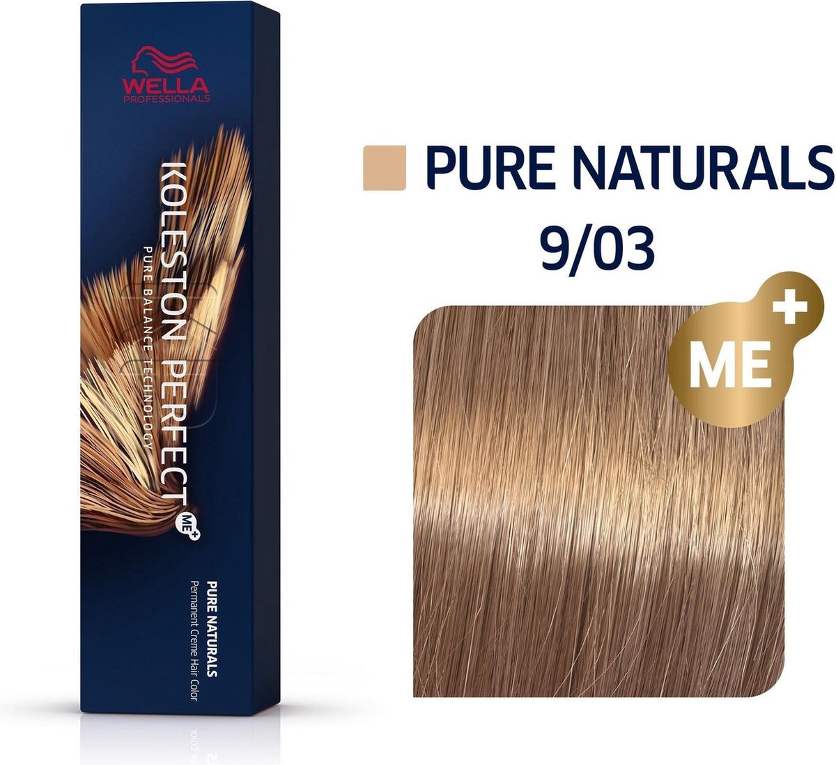 Wella Professionals - Wella Professionals Koleston Perfect Me 9/03 Pure Naturals 60ml