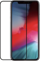Azuri screenprotector Tempered Glass flatt RINOX ARMOR - Voor Apple iPhone Xs Max - Zwart frame - 2 stuks