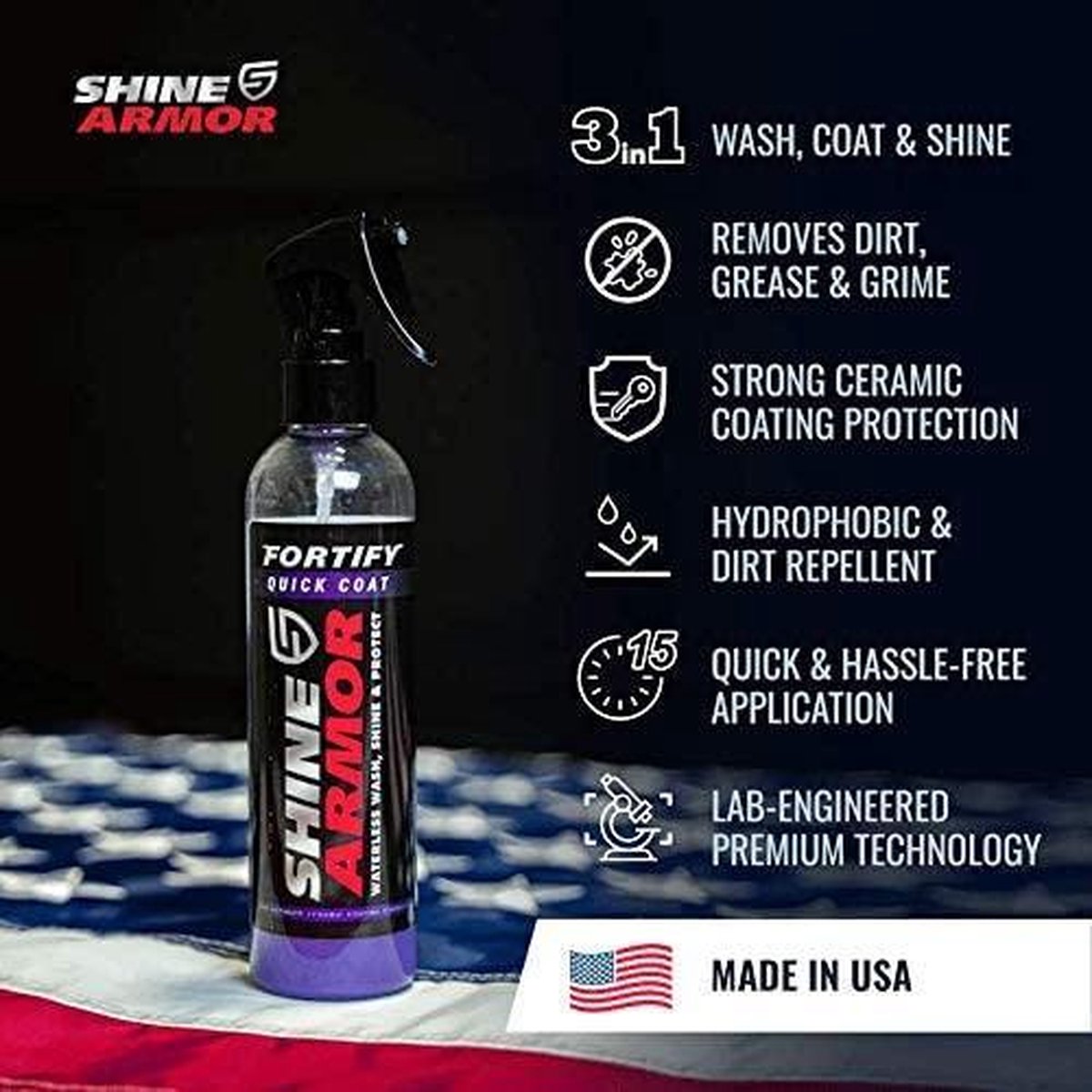 3in1 Shine Armor Fortify Quick Coat