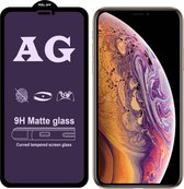 AG Matte Anti Blue Light Full Cover gehard glas voor iPhone XS Max / 11 Pro Max