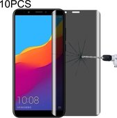 Voor Huawei Honor Play 7C 10 PCS 9H Oppervlaktehardheid 180 graden Privacy Anti Glare Screenprotector