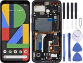 LCD-scherm en digitizer volledige montage met frame voor Google Pixel 4 (zwart)