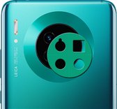 ENKAY Hat-prince achteruitrijcamera Lens metalen beschermhoes voor HUAWEI Mate 30 Pro (groen)