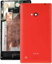 Frosted Surface plastic achterkant behuizing Cover voor Nokia Lumia 720 (rood)