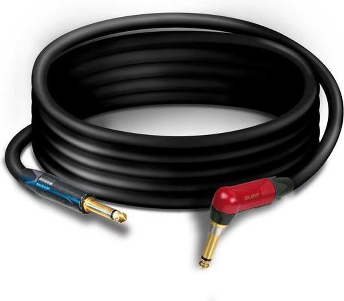 Tasker C285-NP2X-AU23 BK 3 meter 6.3mm TS jack gitaarkabel