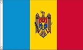 Vlag Moldavië 30x45cm
