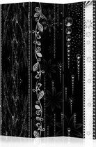 Kamerscherm - Scheidingswand - Vouwscherm - Black Elegance [Room Dividers] 135x172 - Artgeist Vouwscherm