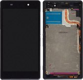 LCD / Scherm met frame voor Sony  Xperia Z2 - Zwart