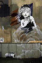 BANKSY Les Misérables Canvas Print