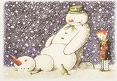 BANKSY Rude Snowman Santa's Ghetto Canvas Print