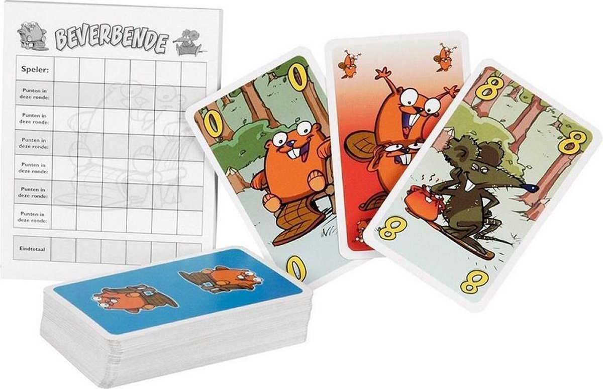 999 Games - Beverbende - Kaartspel - Tactisch geheugenspel - Familiespel - Gezelschapsspel - Educatief spel - vanaf 6 jaar - Klein cadeautje — afbeelding 10