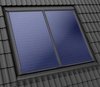 Nefit Solarline 2-collector indak schuin verticaal bovendaks