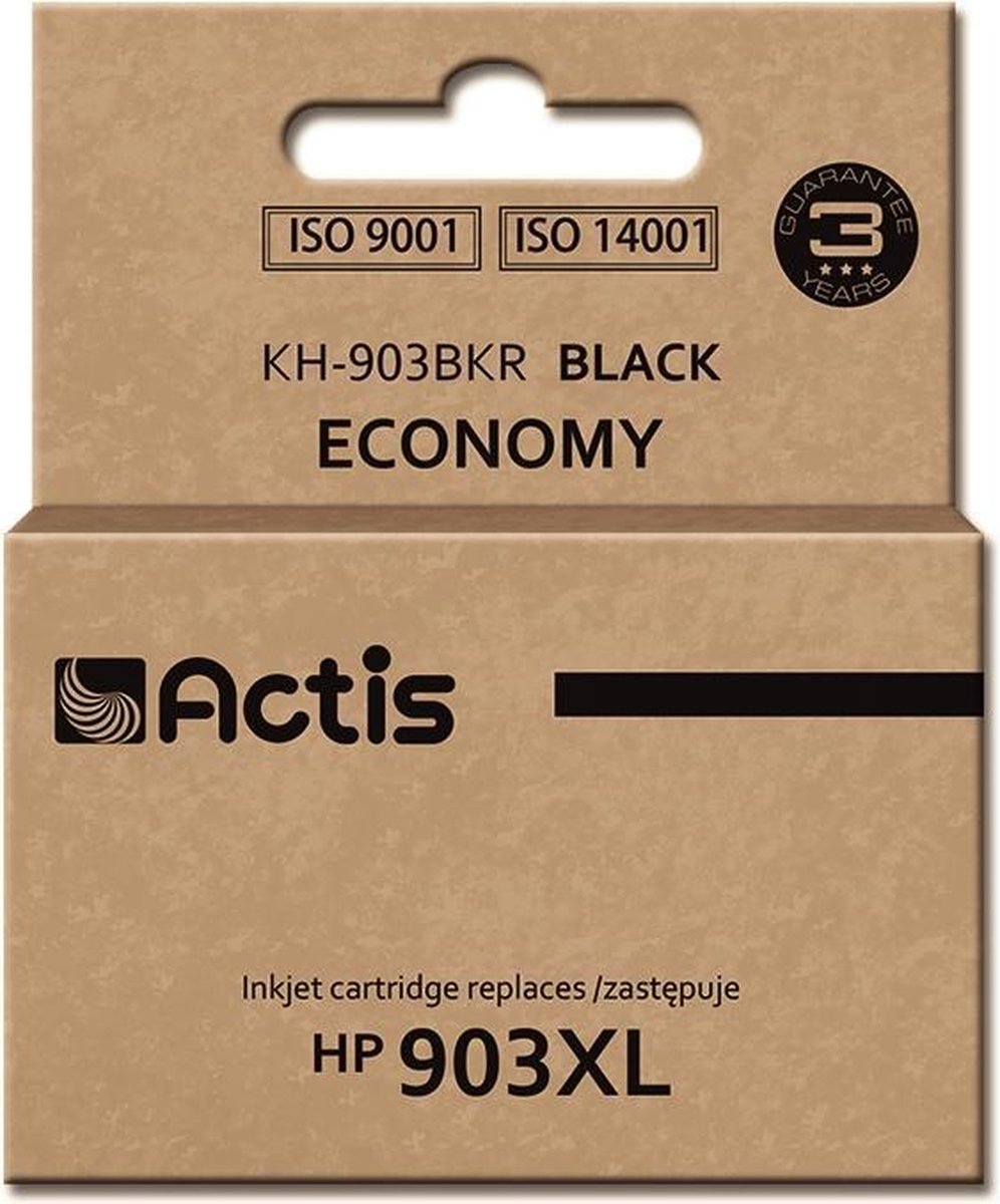 Actis KH-903BKR inktcartridge 1 stuk(s) Compatibel Hoog (XL) rendement Zwart