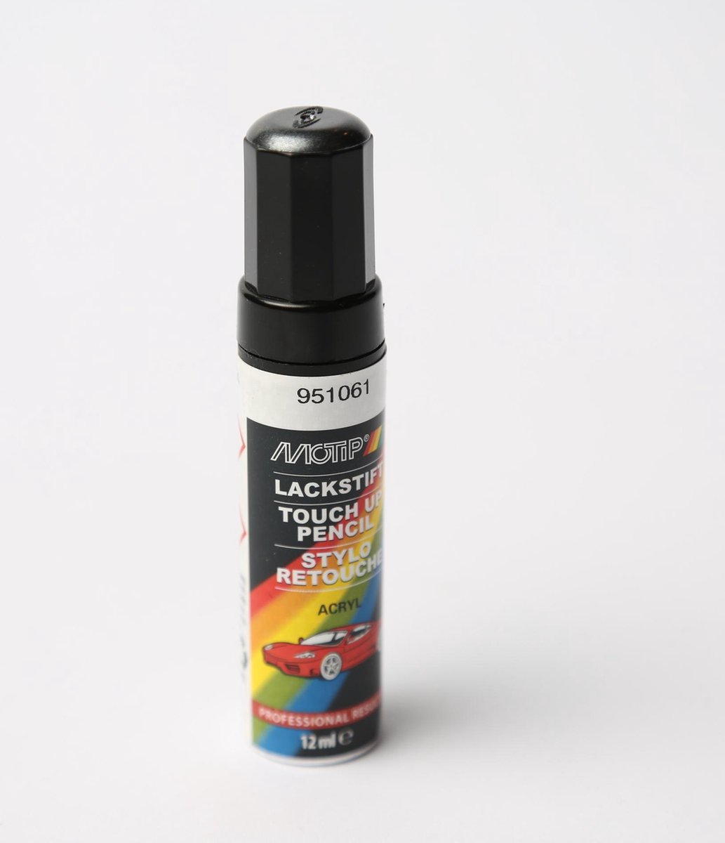 Motip 951061 - Auto lakstift - Grijs Metallic - 12 ml